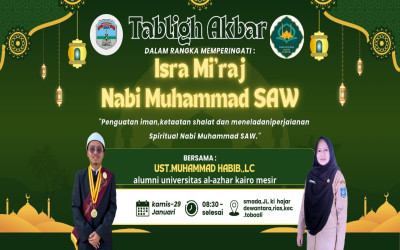 ISRA MI'MAJ NABI MUHAMMAD SAW DI SMA NEGERI 2 TOBOALI